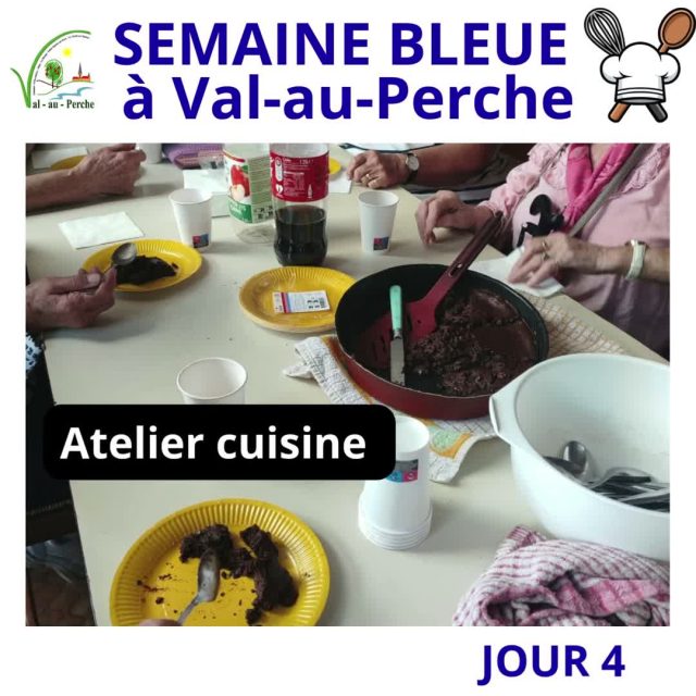 💙 [ La Semaine Bleue à @valauperche61260 : retour en images sur les deux derniers jours !]Pour clôturer cette belle semaine placée sous le signe du partage et des rencontres, nos Perchevalois ont participé à un atelier cuisine aux côtés des enfants de l’école André Barbet 👩‍🍳🧑‍🍳, un joli moment de complicité entre générations !🚒 Direction ensuite le centre de secours du Theil pour une visite riche en découvertes, suivie d’une sensibilisation aux gestes qui sauvent ❤️‍🩹.Des rencontres, des sourires et de beaux moments partagés qui illustrent parfaitement l’esprit de la Semaine Bleue : créer du lien entre les générations et favoriser le bien-vivre ensemble.🎬 Découvrez en vidéo les derniers instants de cette belle édition 2026 !Merci à toutes les personnes mobilisées pour faire vivre ces moments précieux. Rendez-vous en 2027 ! 💙#ValAuPerche #SemaineBleue #LienIntergénérationnel #BienVivreEnsemble #Solidarité
