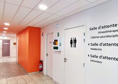 Couloir du Pôle Santé de Val-au-Perche