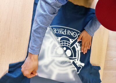 Impression T-shirt aux ateliers Elabo
