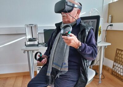 Casque de réalité virtuelle aux ateliers Elabo