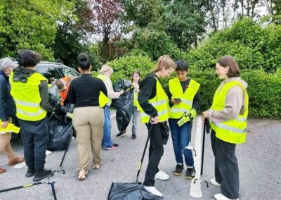 Action du Conseil municipal des jeunes de Val-au-Perche - Ramassage des déchets