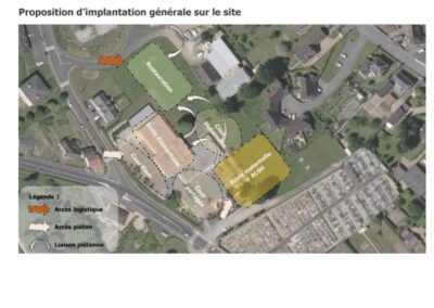 Projet de rénovation des bâtis pour la restauration scolaire - Plan