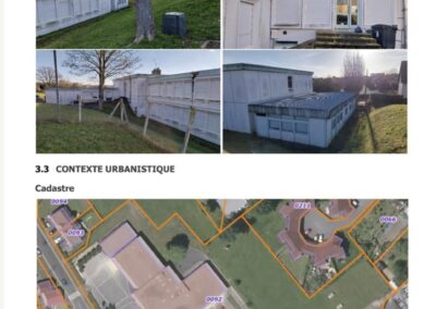 Projet de rénovation des bâtis pour la restauration scolaire - Plan