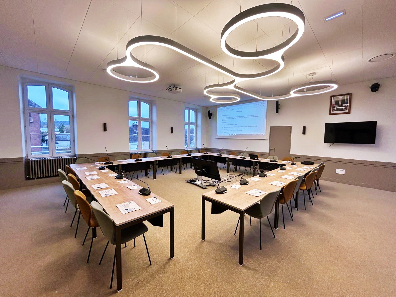 Délibérations - Salle du Conseil municipal