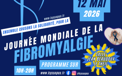 Mardi 12 mai : Journée mondiale de la fibromyalgie