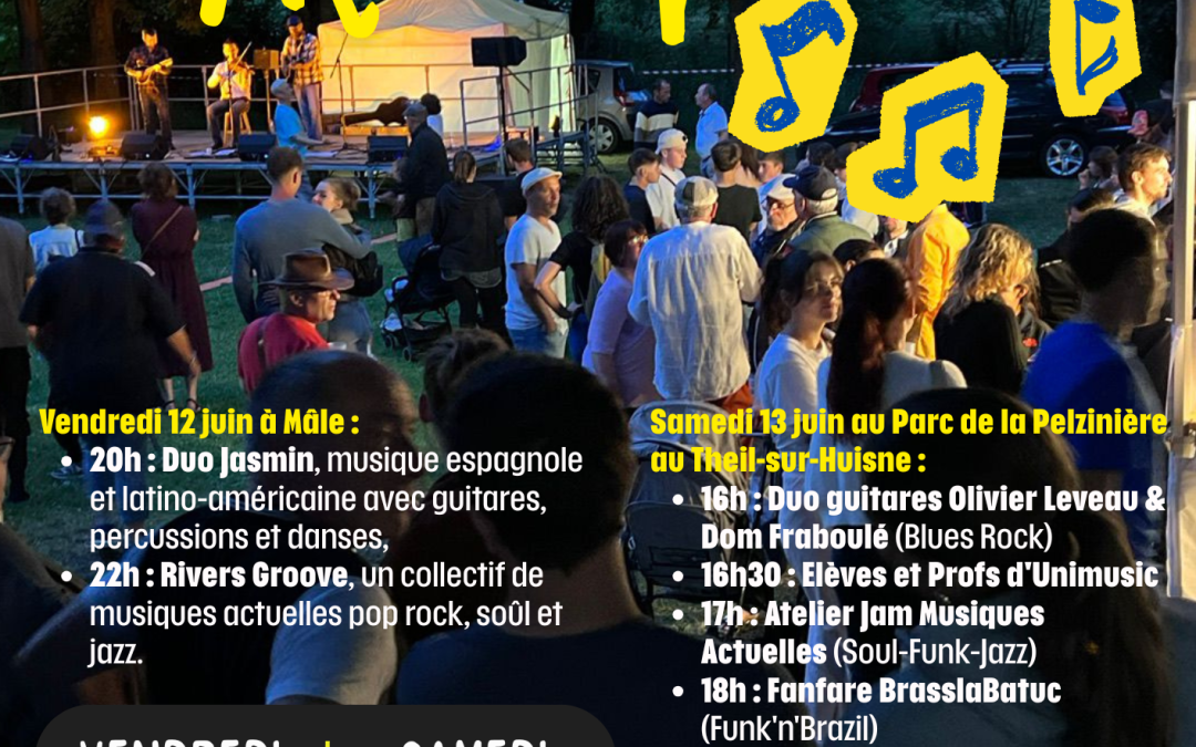 12 et 13 juin : fête de la musique à Val-au-Perche