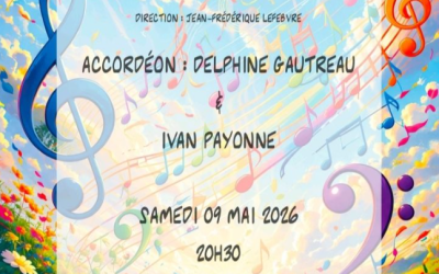 Samedi 9 mai à 20h30 : concert de l&rsquo;Harmonie de Saint-Germain-de-la-Coudre
