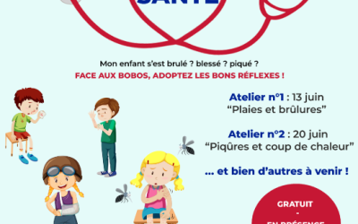 Ateliers parents réflexes santé les 13 et 20 juin