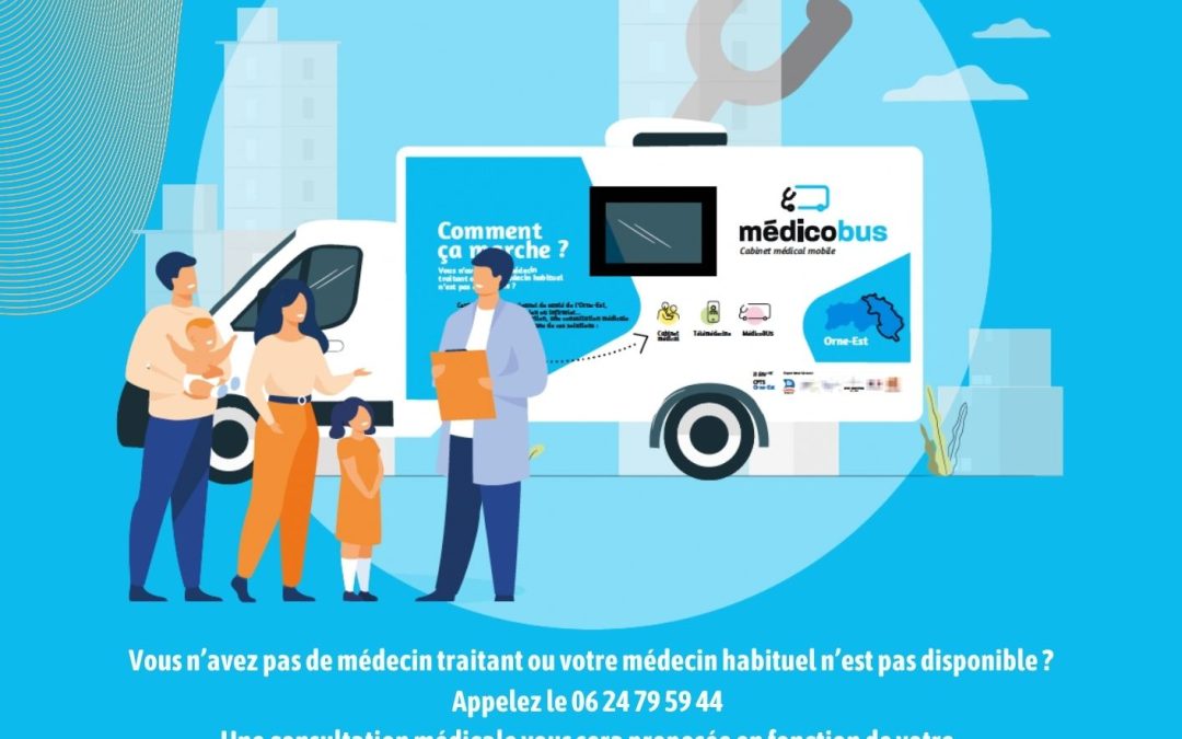 Le medicobus arrive à Val-au-Perche dès le 15 juin !