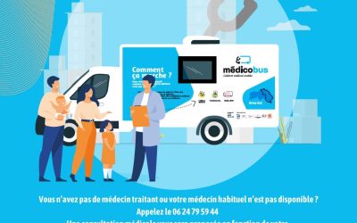 Le medicobus arrive à Val-au-Perche dès le 15 juin !