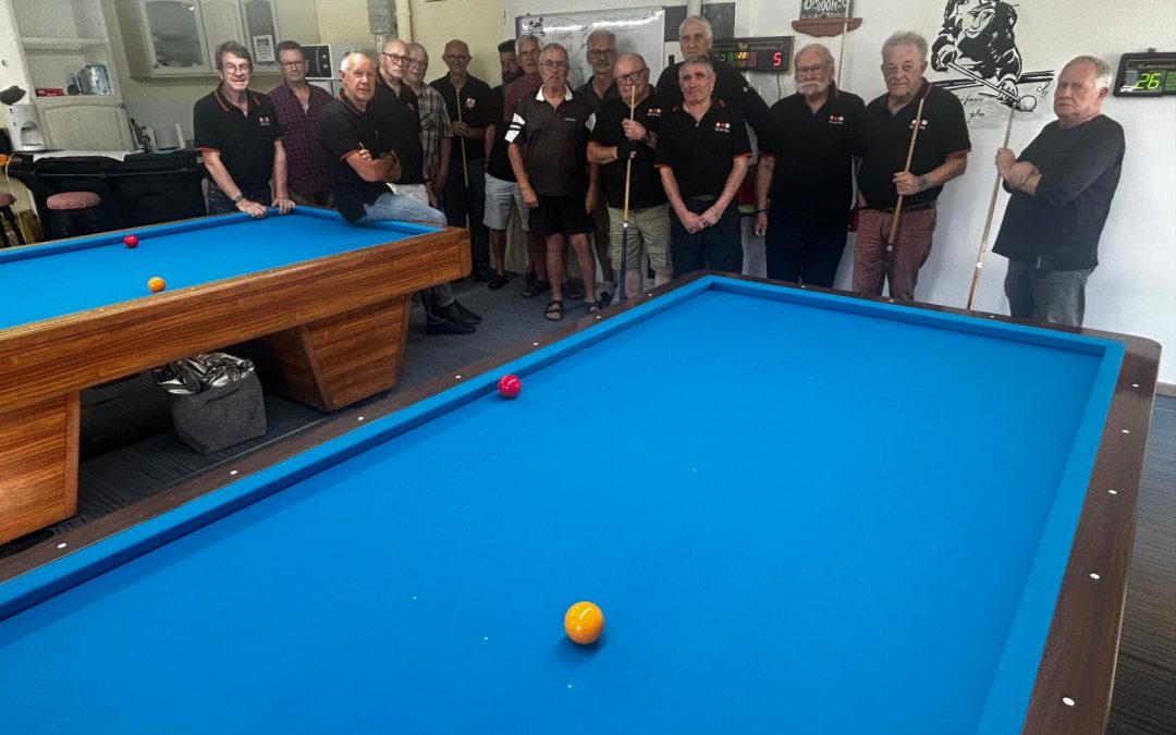 Rencontre amicale au Billard Club de Val-au-Perche