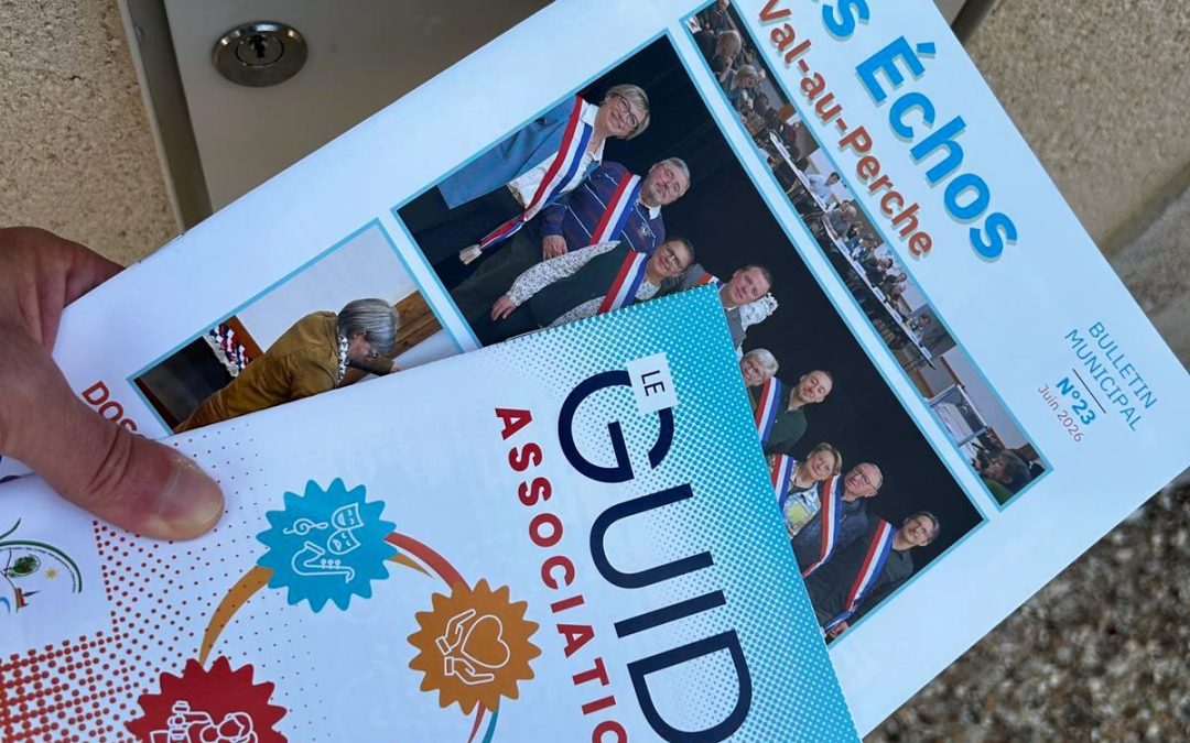 Distribution en cours du bulletin municipal « Les Échos de Val-au-Perche »