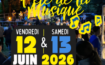 Fête de la musique les 12 & 13 juin !