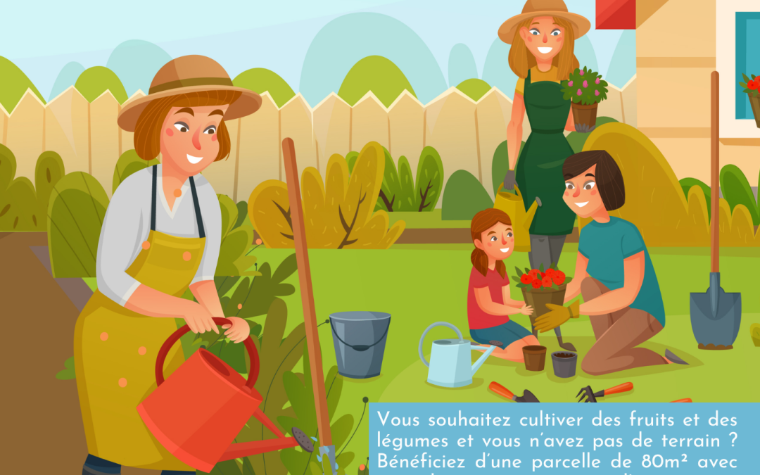 L’inscription aux jardins familiaux est ouverte