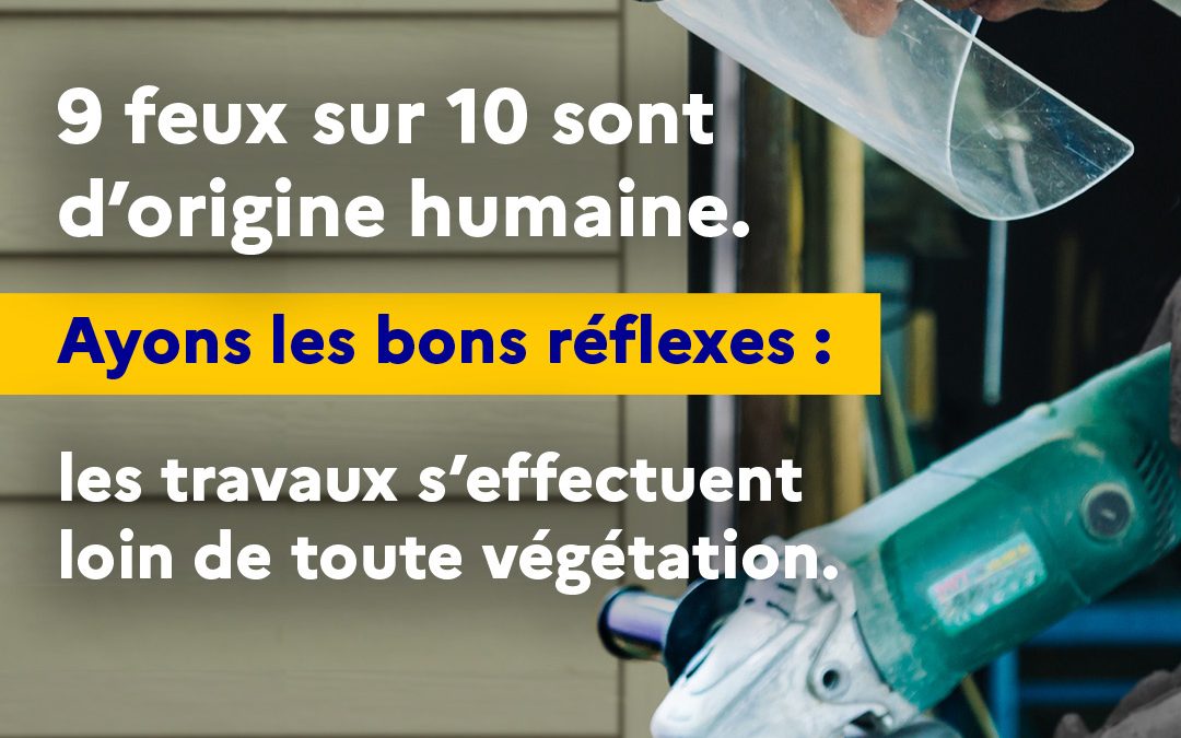 Réglementation de certaines activités susceptibles de provoquer des incendies
