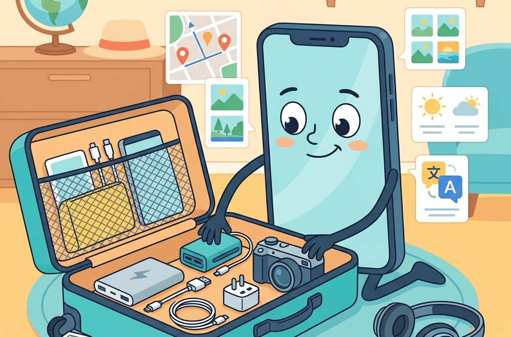 Préparer son téléphone pour les vacances