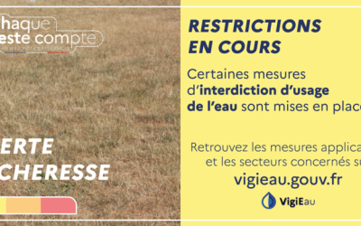 Alerte sécheresse – 10 juillet 2026