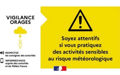 Vigilance JAUNE ORAGES dans l’Orne – lundi 13 juillet 2026