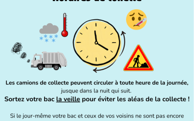 Consignes de tri et sur les horaires de collecte