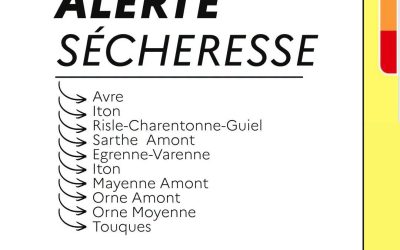 Renforcement des mesures de restriction des usages de l&rsquo;eau dans l&rsquo;Orne : L&rsquo;Huisne en vigilance
