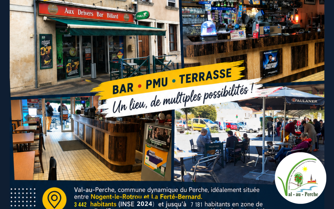A VENDRE – Bar PMU à Val-au-Perche