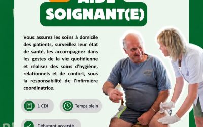 Le SSIAD de l’ADMR du Theil recrute !