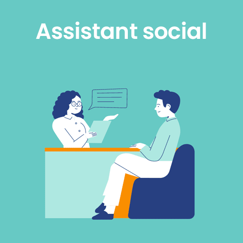 assistant social fiche metier