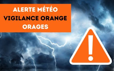 Le département de l’Orne est en vigilance ORANGE ORAGES mercredi 15 juillet 2026 de 15h00 à 22h00