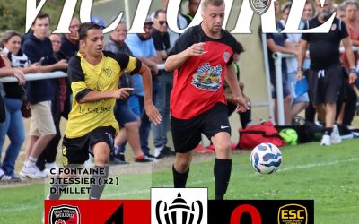 Coupe de France : l’US Theilloise s’impose pour son premier match de la saison.