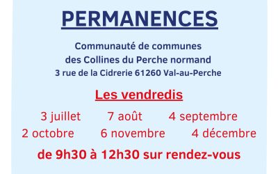 Permanences Habitat du Pays du Perche Ornais