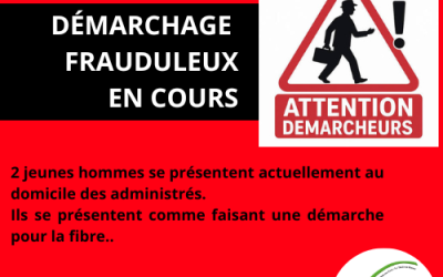 VIGILANCE – Démarchage frauduleux signalé à Val-au-Perche
