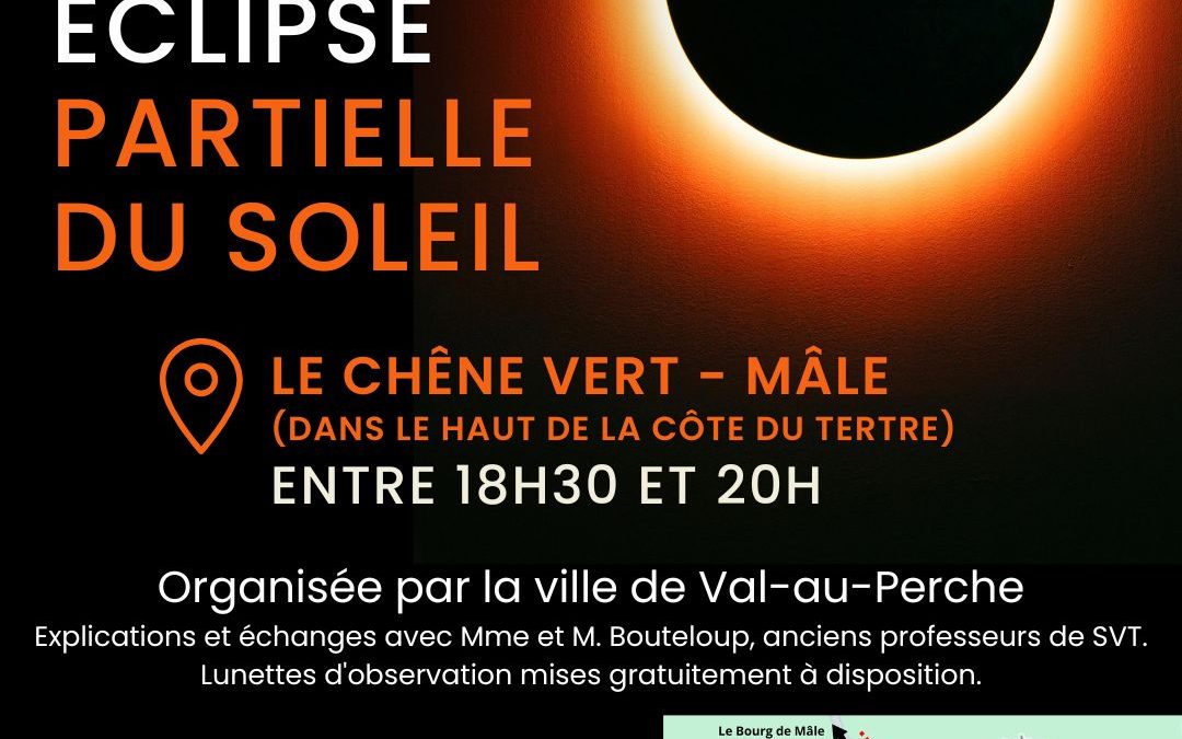 Val-au-Perche vous invite à observer l’éclipse solaire du 12 août