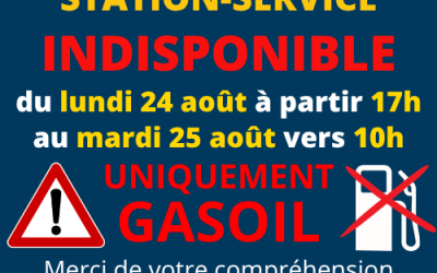 Information – Station communale à Val-au-Perche