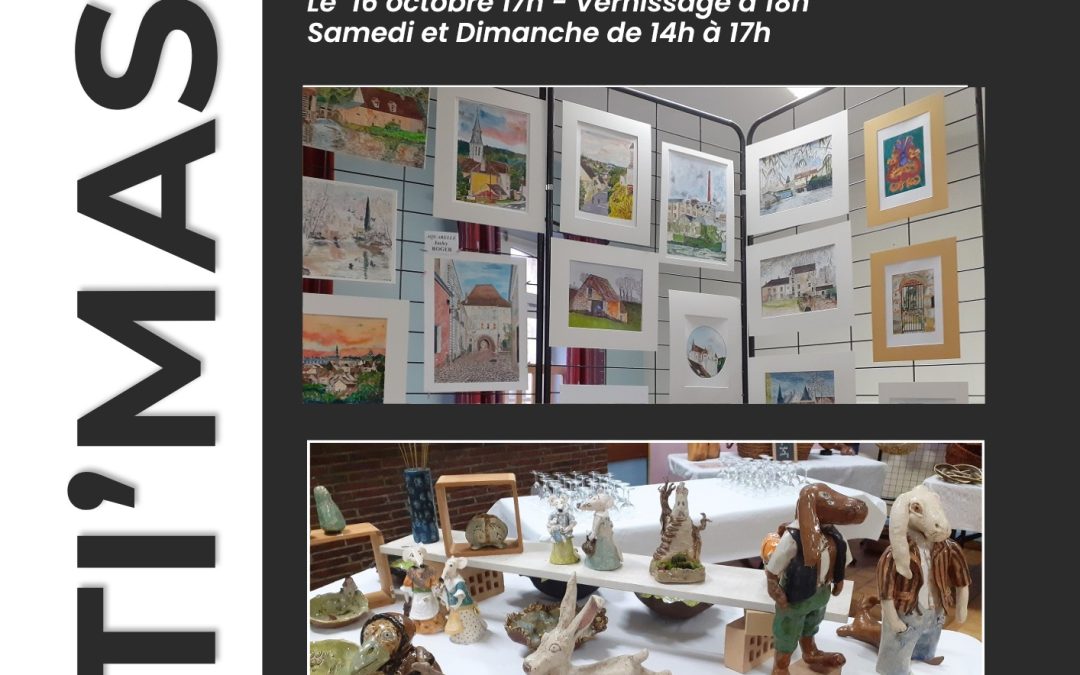 Mâle accueille une nouvelle exposition artistique du 16 au 18 octobre 2026